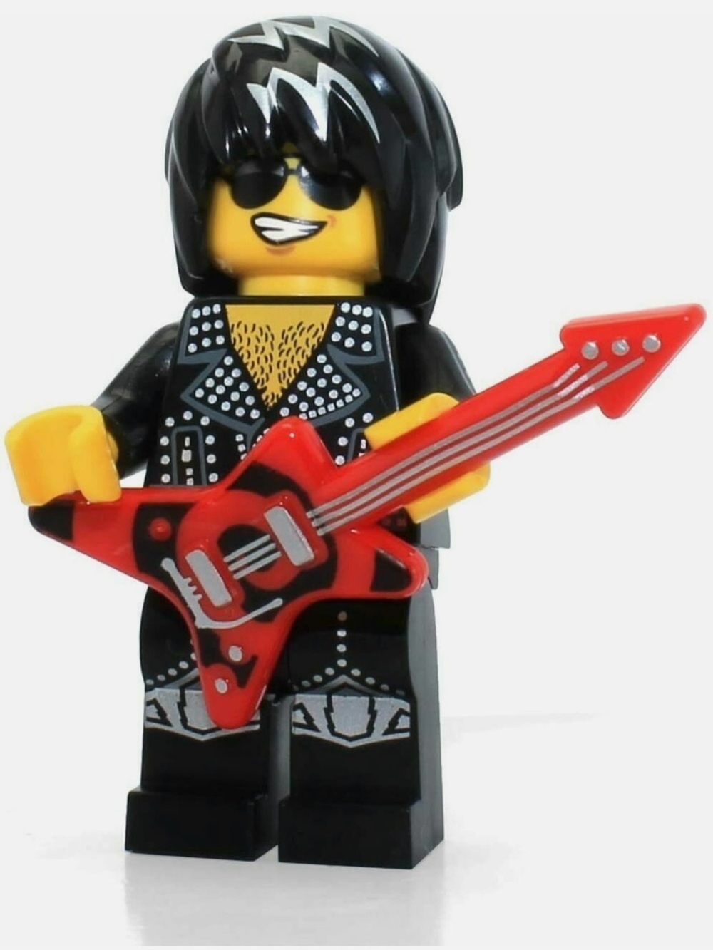 Lego Minifigures Series 12 Rock Star (With Stand and Accessory)
